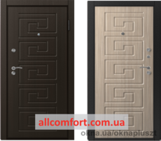 Двери бронированные: отделка МДФ двусторонниый